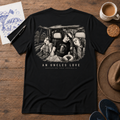 An Uncle’s Love – Black Edition ink-sketch T-shirt, product image 1