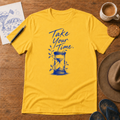 Take Your Time Tee ink-sketch T-shirt, product image 1