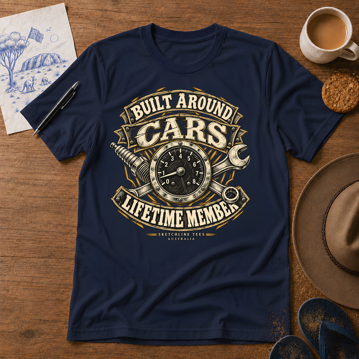 Built Around Cars Tee