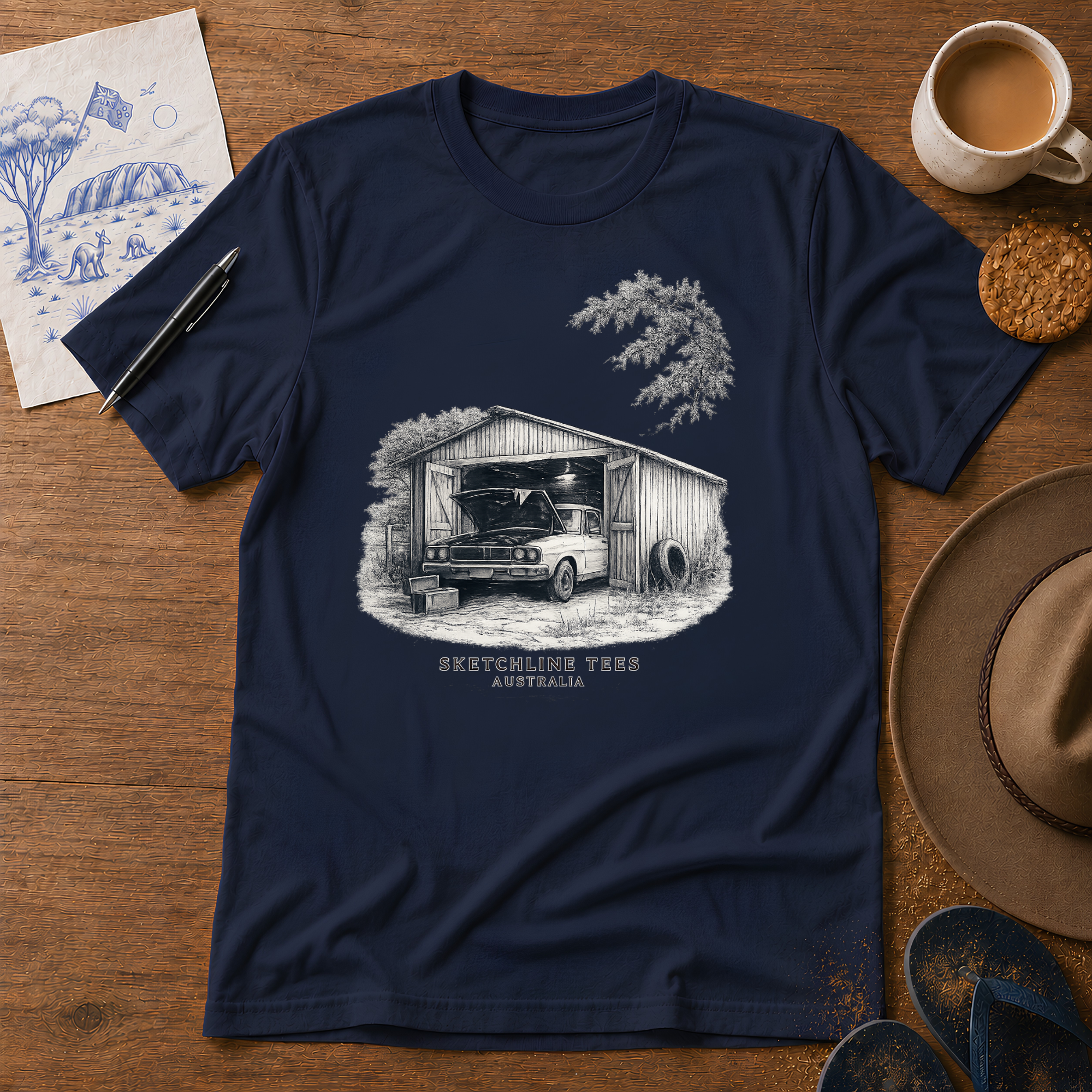 Saturday in the Shed Tee