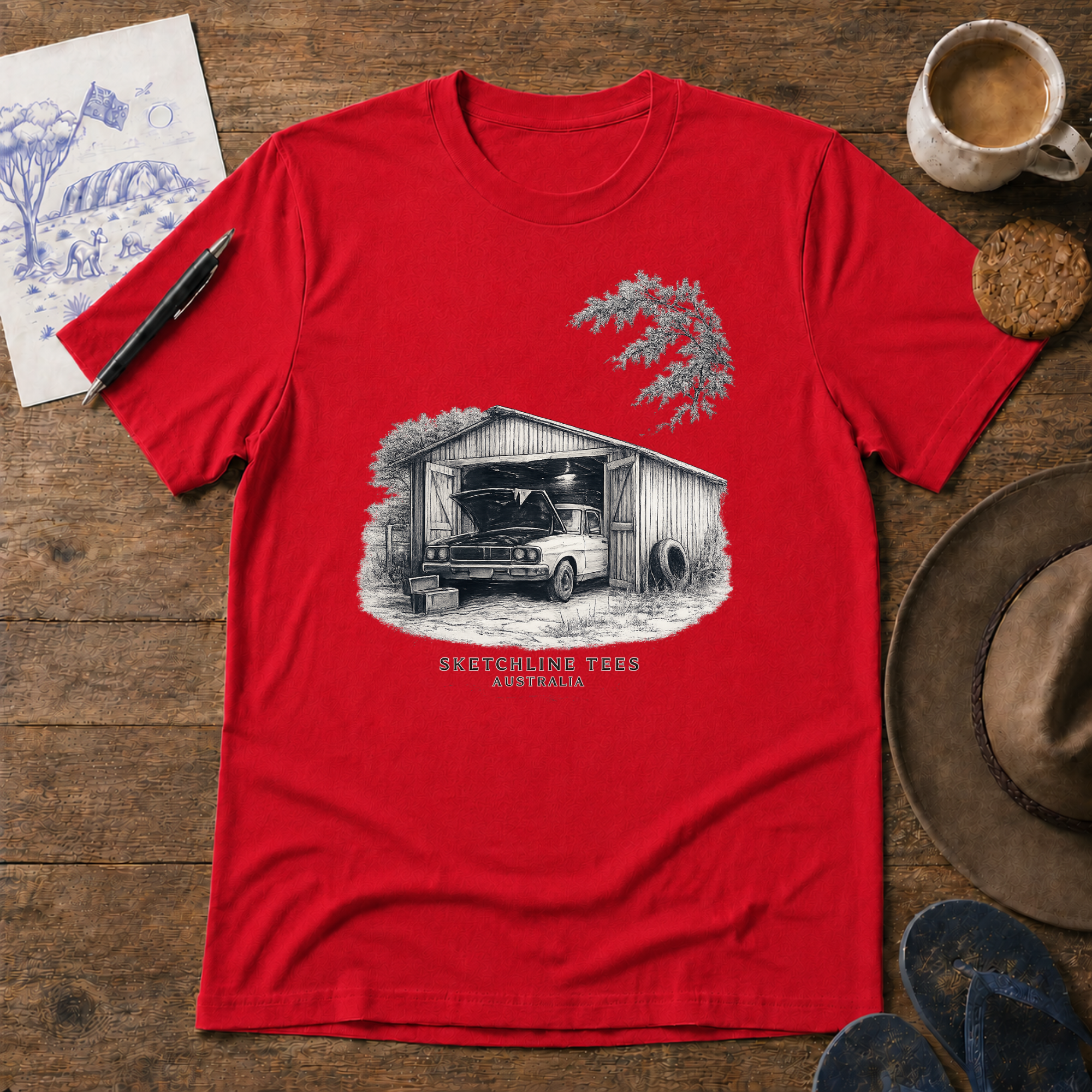 Saturday in the Shed Tee