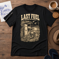 Last Fuel Australian ink-sketch T-shirt in Black
