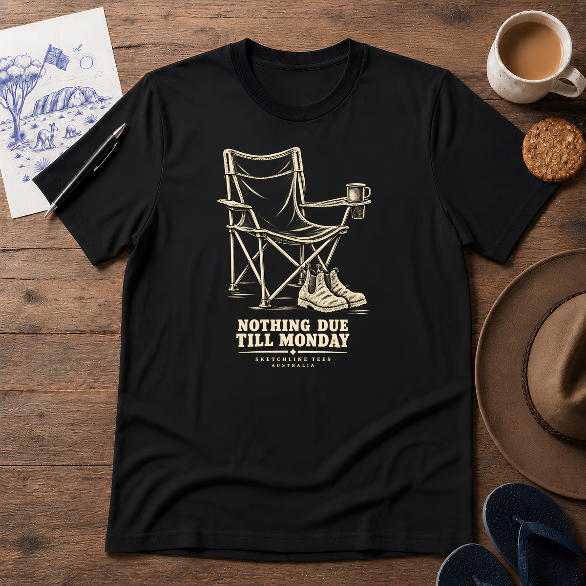 Nothing Due Till Monday Tee
