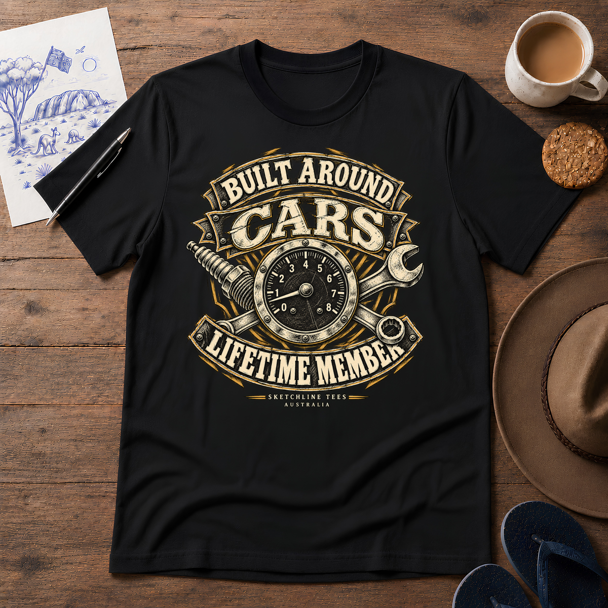 Built Around Cars Tee