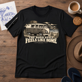 The road still feels like home Tee - Dark Edition