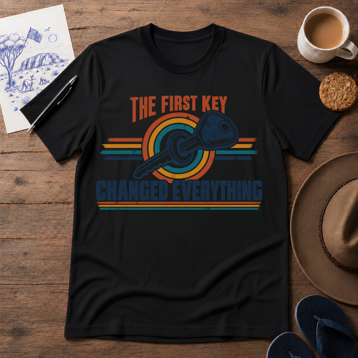 The First Key Changed Everything Tee