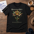 Open Your Eyes Tee in black – alternative graphic T-shirt
