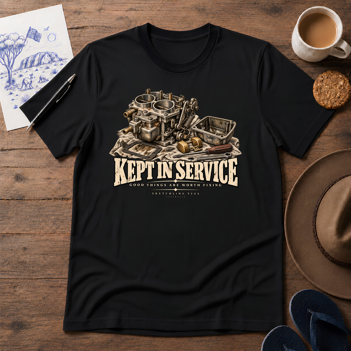 Kept in Service Tee