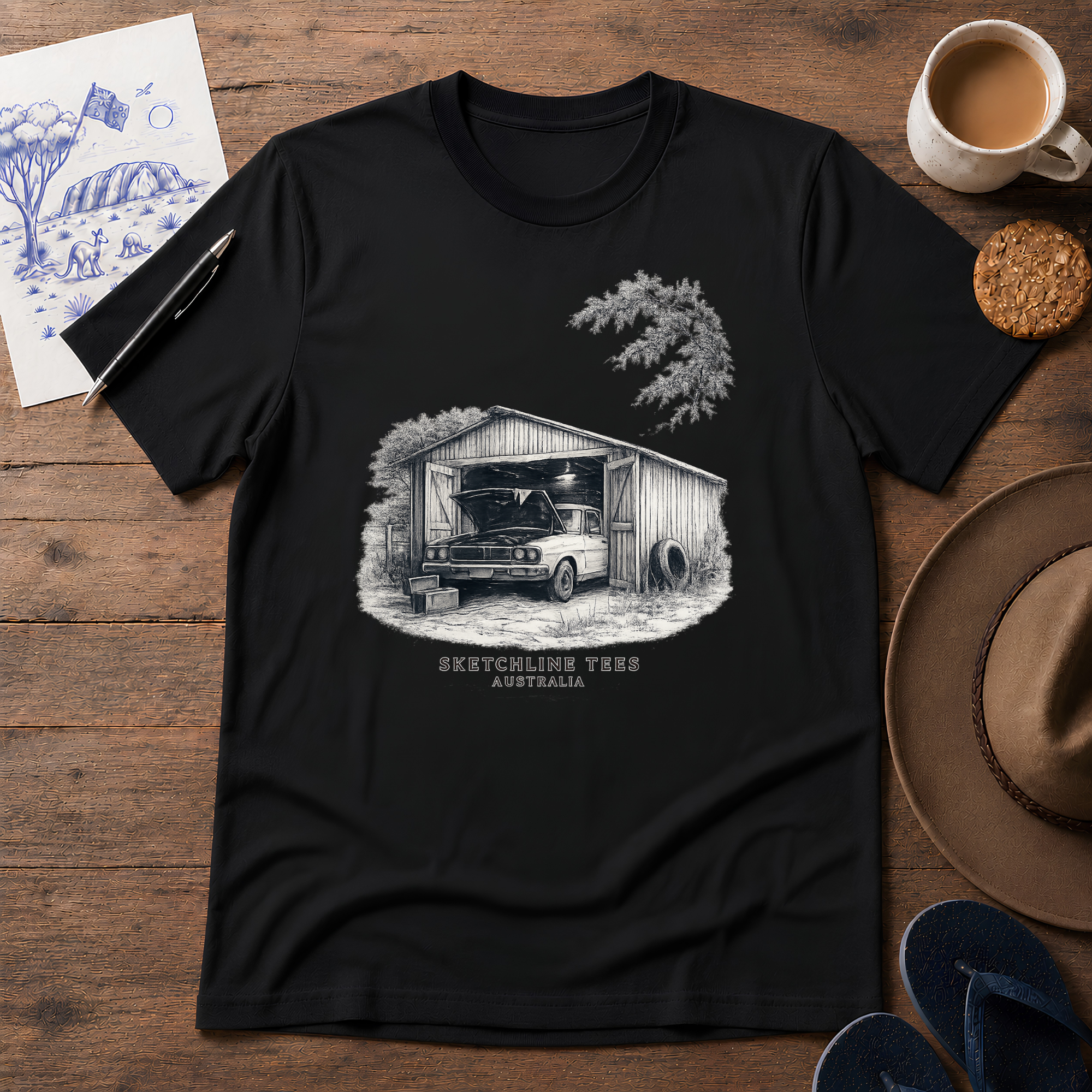 Saturday in the Shed Tee