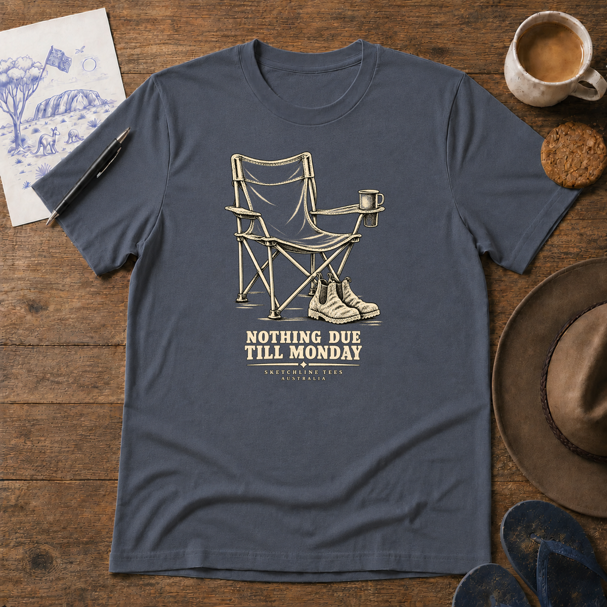 Nothing Due Till Monday Tee
