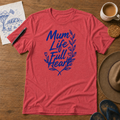 Mum Life Tee ink-sketch T-shirt, product image 1