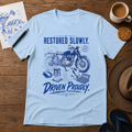 Restored Slowly Motorcycle Tee