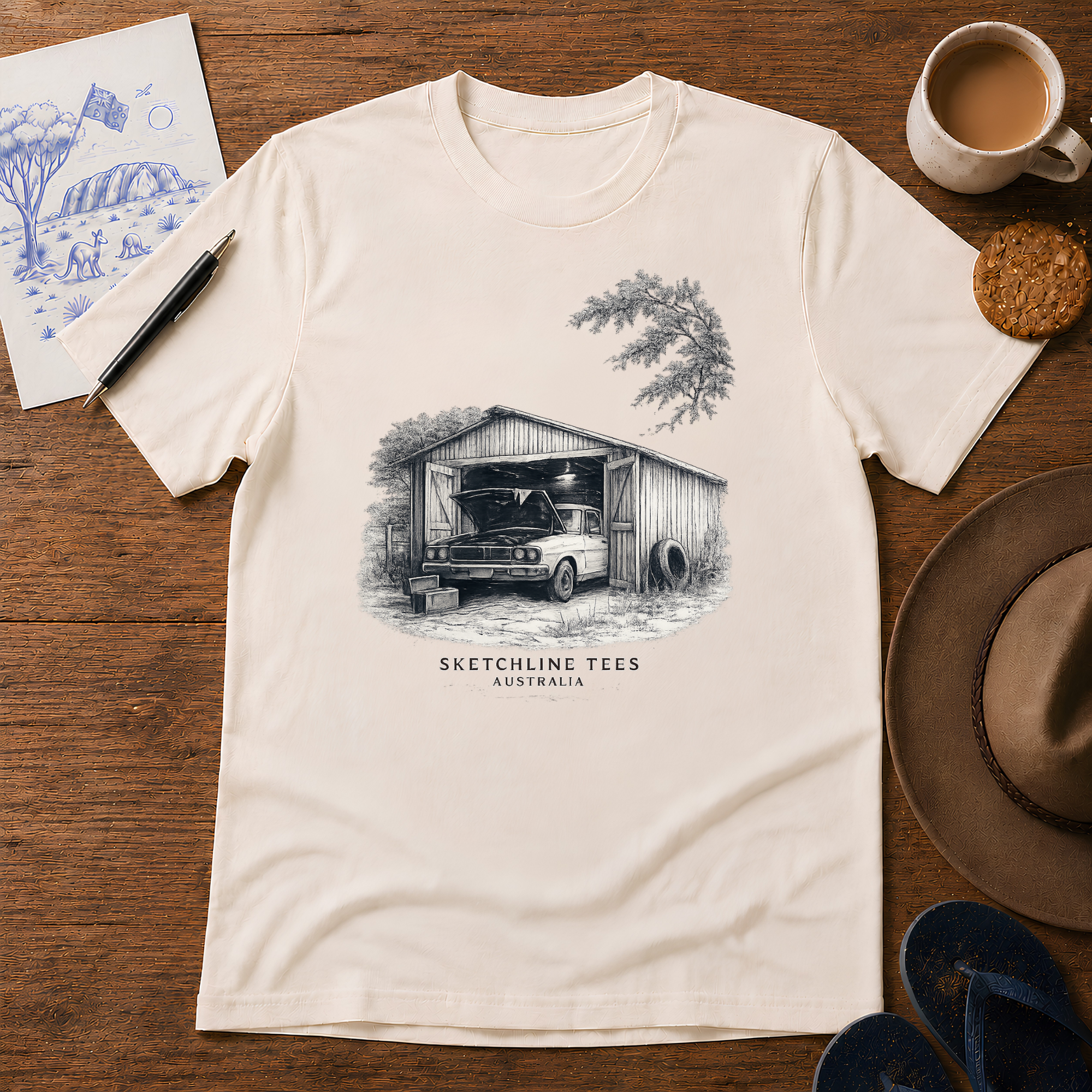 Saturday in the Shed Tee
