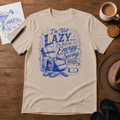 Lazy Energy Tee ink-sketch T-shirt, product image 1