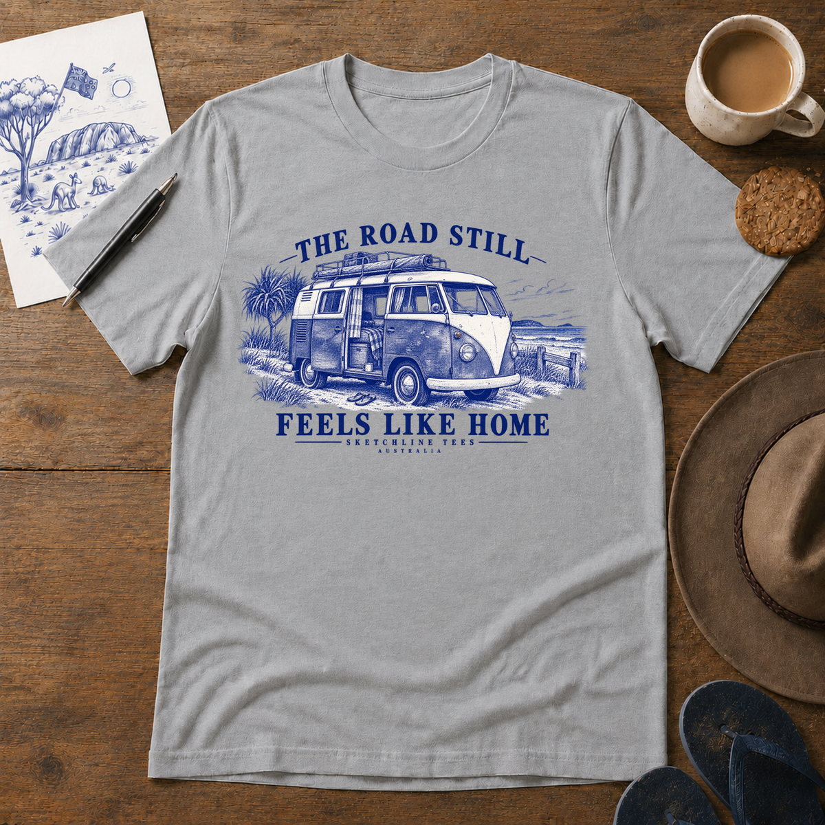 The road still feels like home Tee