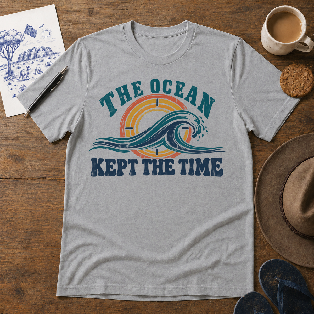The Ocean Kept the Time Tee