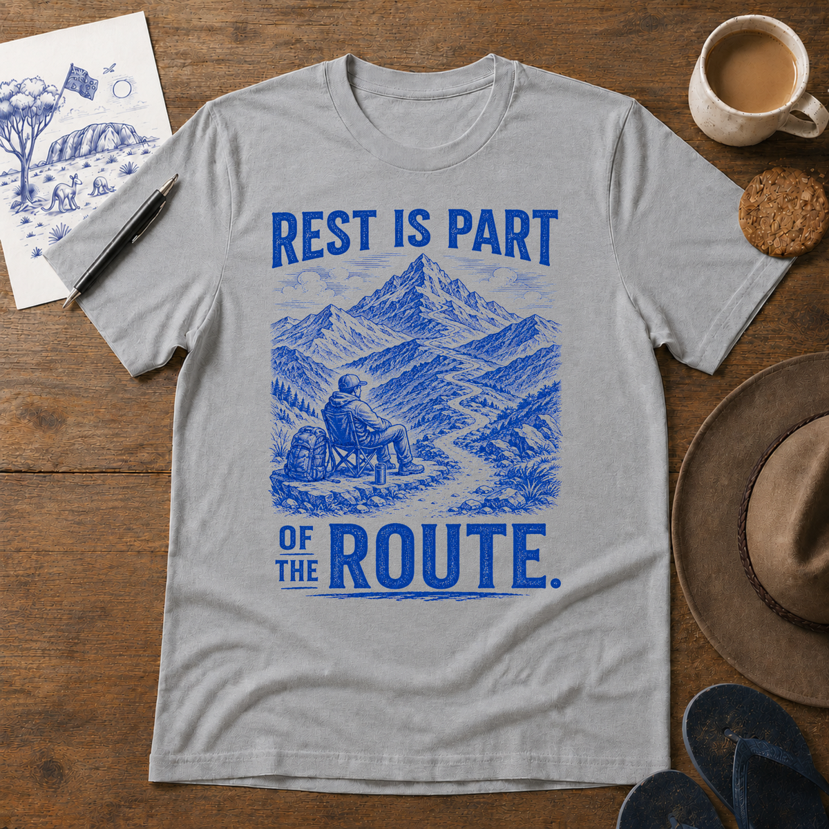 Rest Is Part of the Route Tee