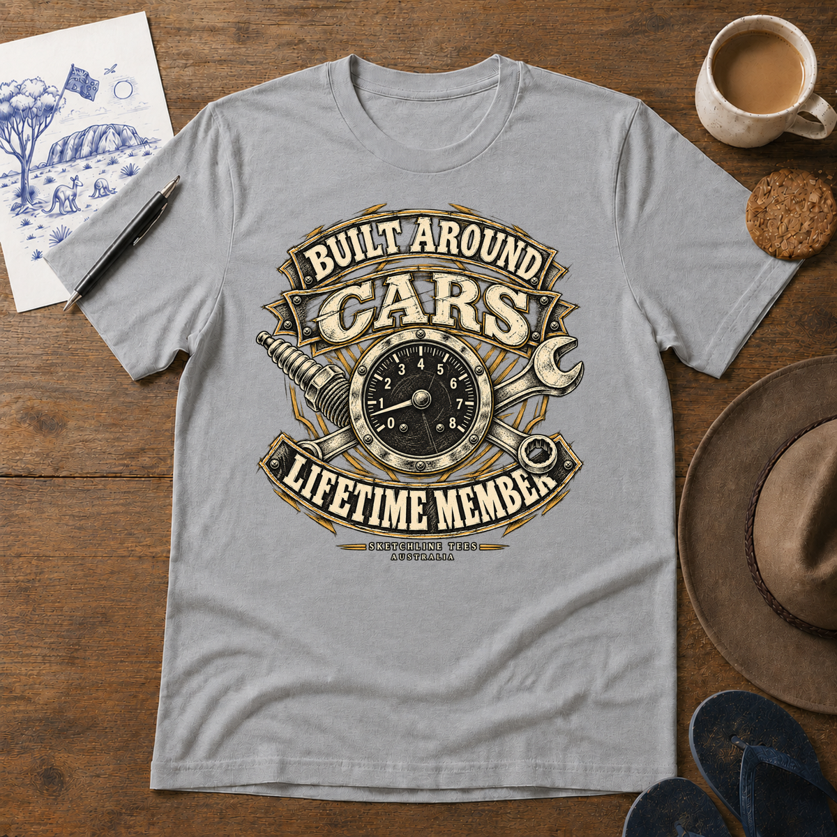 Built Around Cars Tee