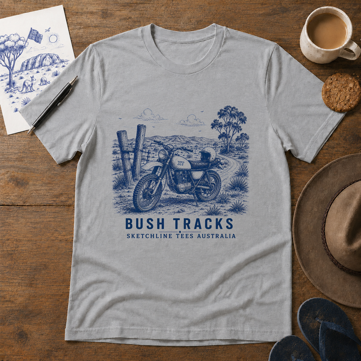 Bush Tracks Tee