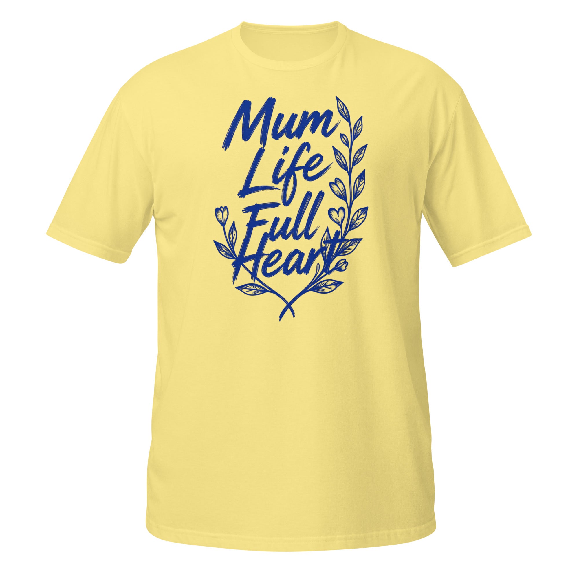 Mum Life Tee - Sketchline Tees blue ink doodle T-shirt
