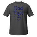 Dad Fuel Tee - Sketchline Tees blue ink doodle T-shirt