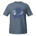 Dad Tax Tee - Sketchline Tees blue ink doodle T-shirt
