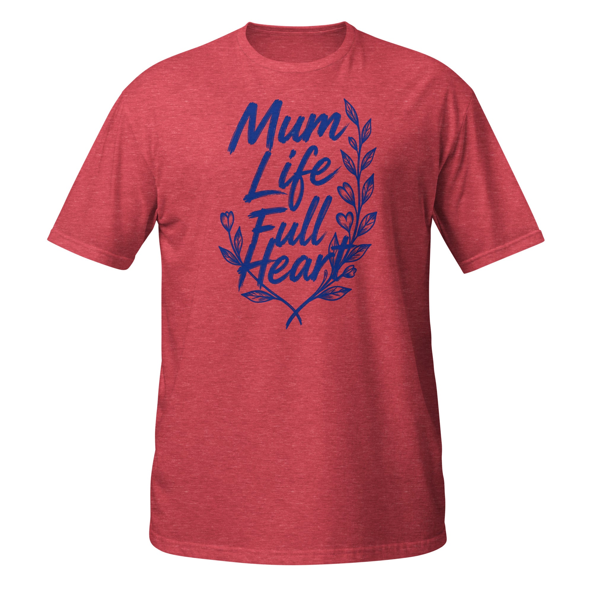 Mum Life Tee - Sketchline Tees blue ink doodle T-shirt