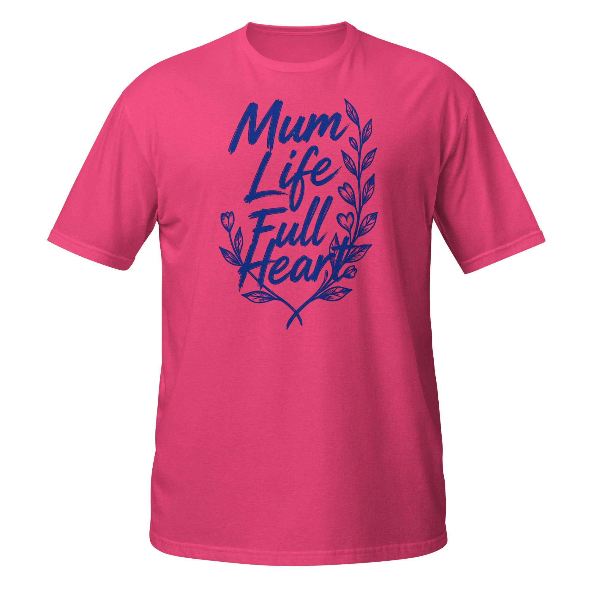 Mum Life Tee - Sketchline Tees blue ink doodle T-shirt