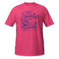 Beauty in the Becoming Tee - Sketchline Tees blue ink doodle T-shirt