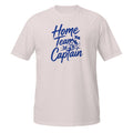 Home Team Captain Tee - Sketchline Tees blue ink doodle T-shirt