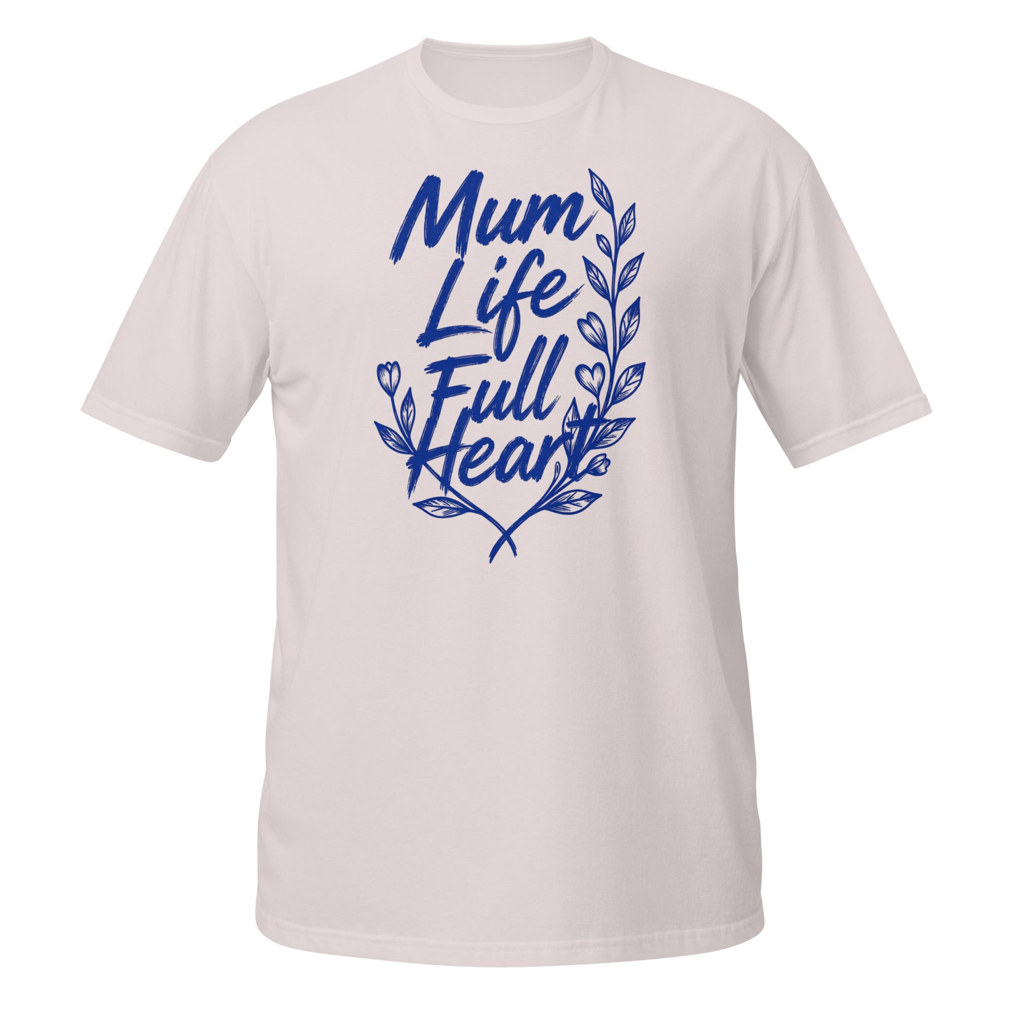 Mum Life Tee - Sketchline Tees blue ink doodle T-shirt