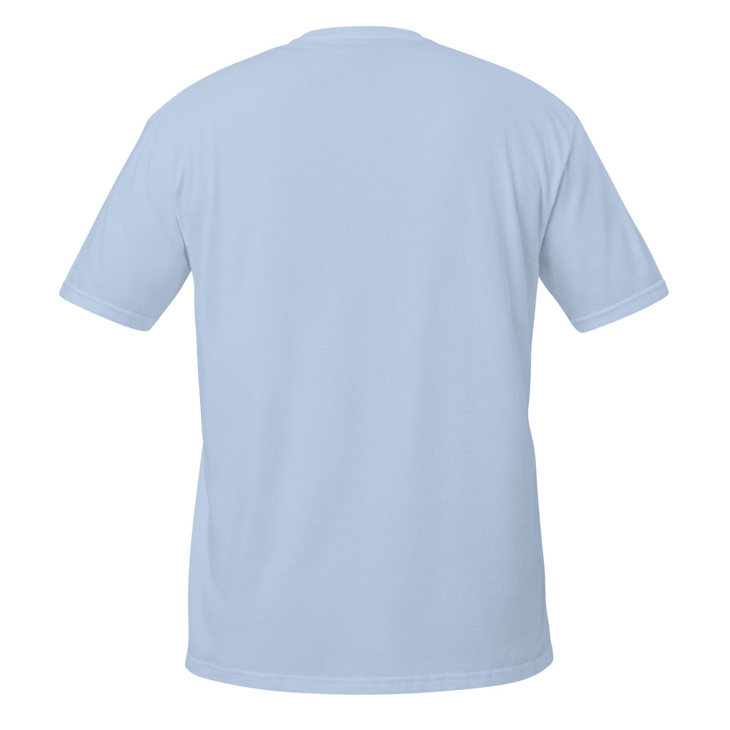Caffiend Tee - Sketchline Tees blue ink doodle T-shirt
