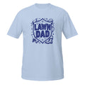 Lawn Dad Tee - Sketchline Tees blue ink doodle T-shirt