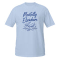Mentally Elsewhere Tee - Sketchline Tees blue ink doodle T-shirt