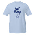 Not Today Tee - Sketchline Tees blue ink doodle T-shirt