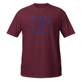 Probably Just One Tee - Sketchline Tees blue ink doodle T-shirt