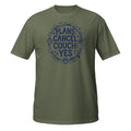 Plans Cancelled, Couch Approved Tee - Sketchline Tees blue ink doodle T-shirt