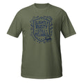 Slightly Rusty Tee - Sketchline Tees blue ink doodle T-shirt