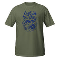 Lost in the Sound Tee - Sketchline Tees blue ink doodle T-shirt