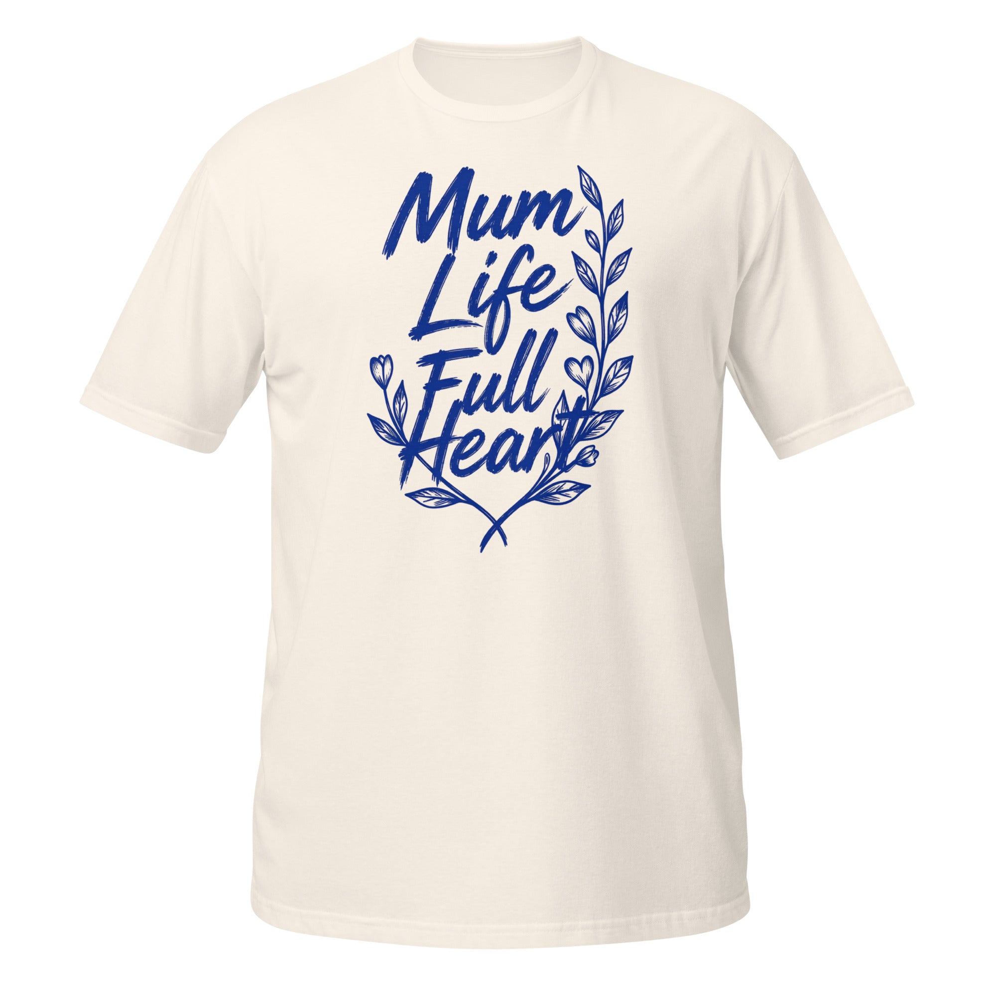 Mum Life Tee - Sketchline Tees blue ink doodle T-shirt