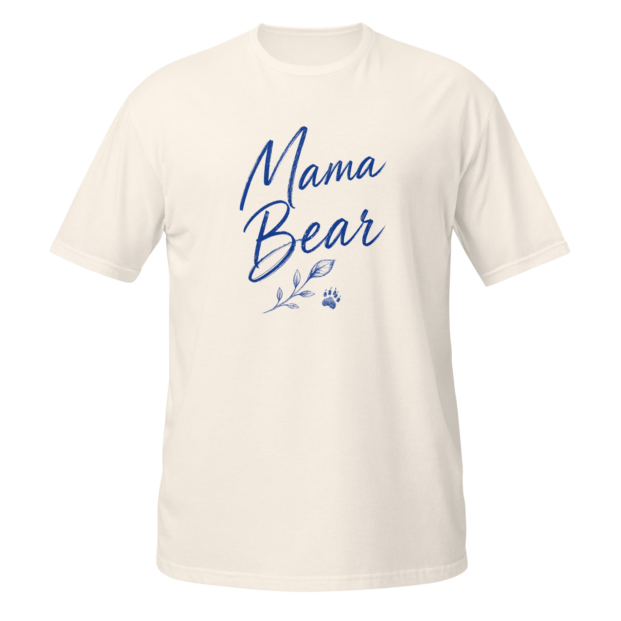 Mama Bear Tee - Sketchline Tees blue ink doodle T-shirt