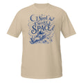 I Need More Space Tee - Sketchline Tees blue ink doodle T-shirt