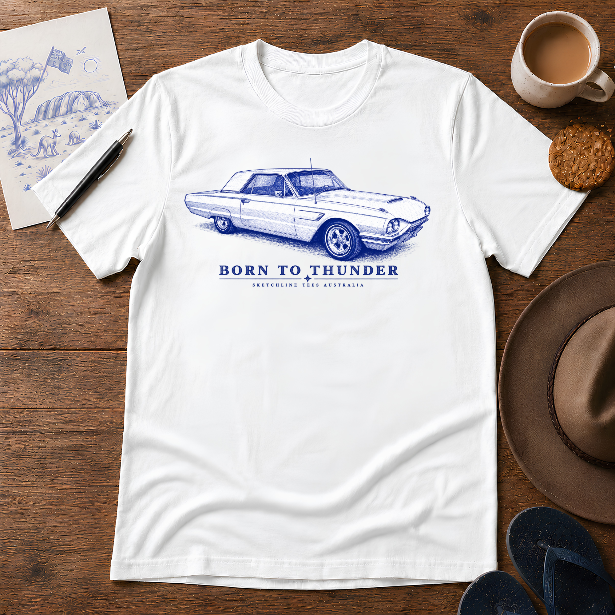 Born to Thunder Tee