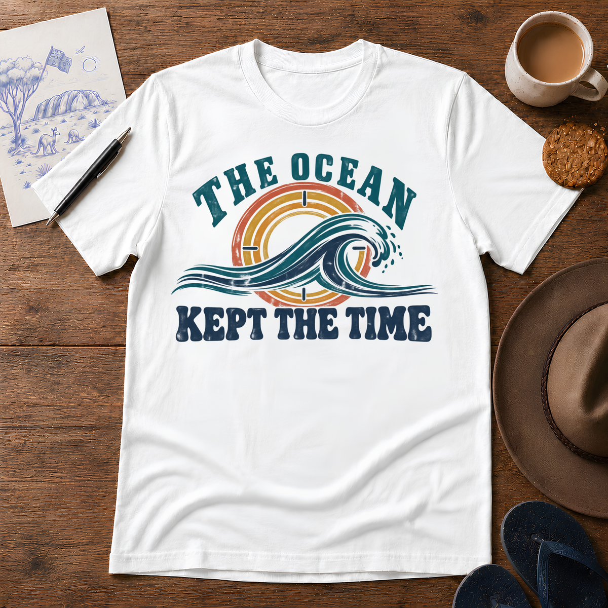 The Ocean Kept the Time Tee