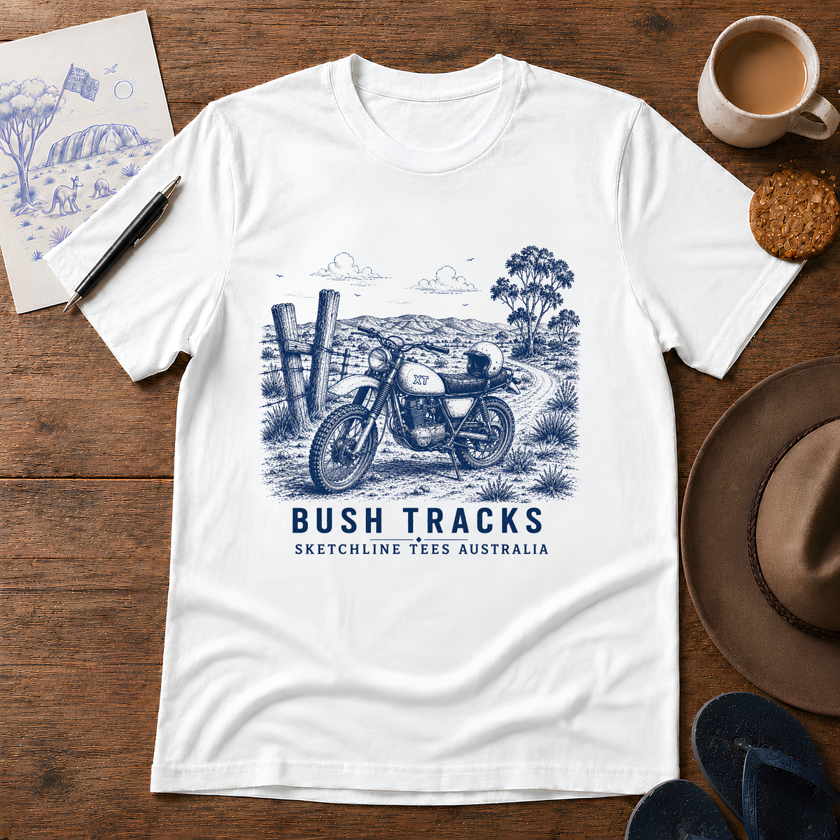 Bush Tracks Tee