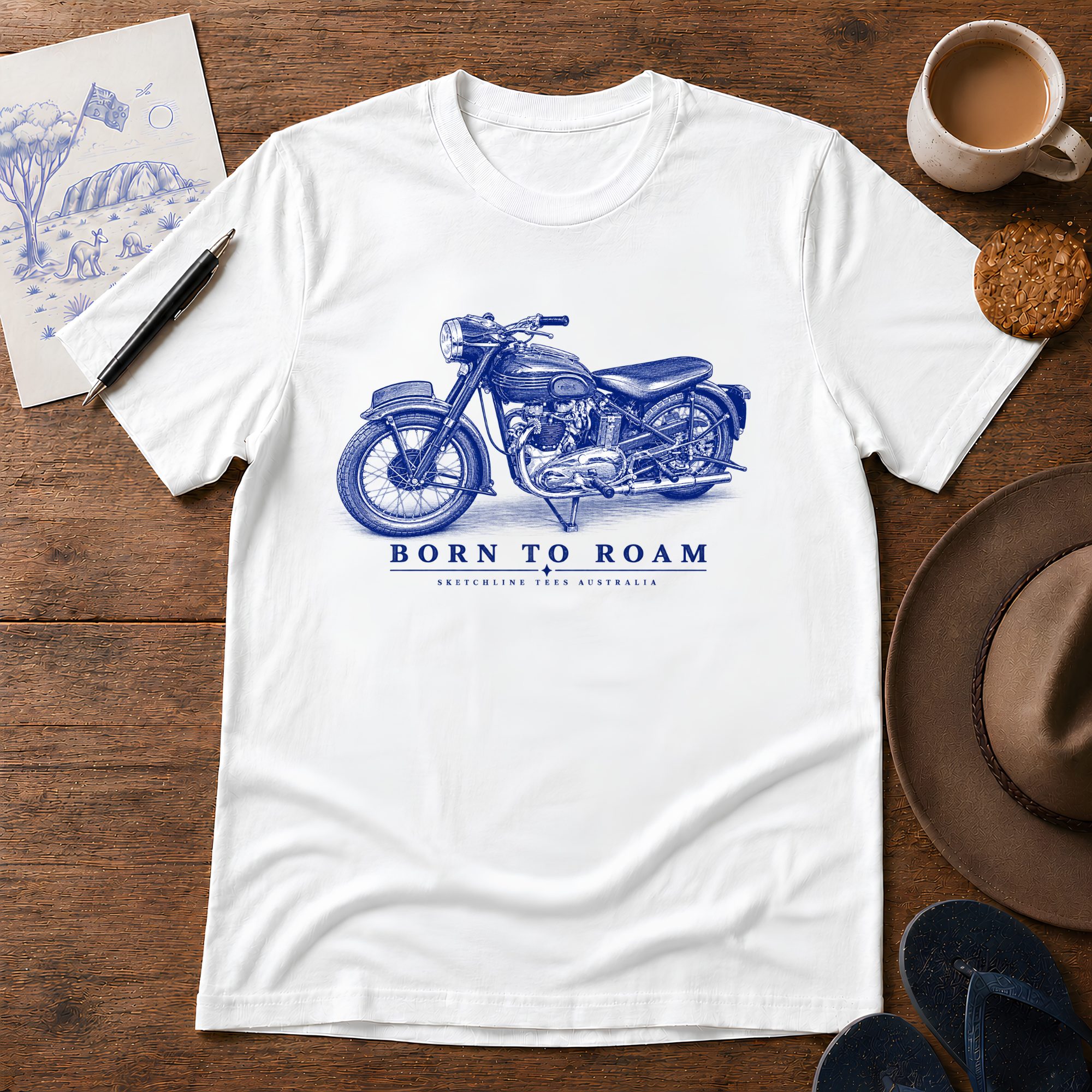 Born to roam Tee