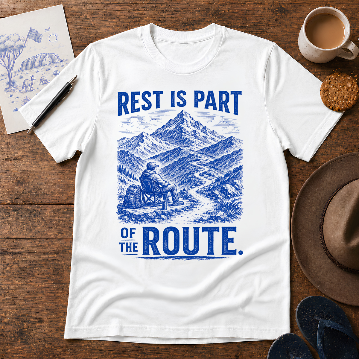 Rest Is Part of the Route Tee