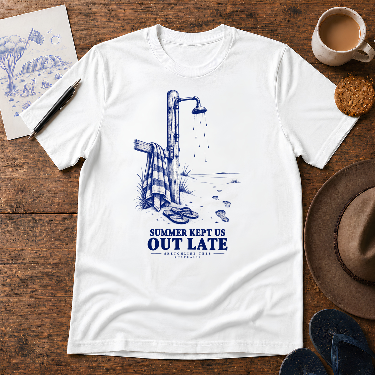 Summer Kept Us Out Late Tee