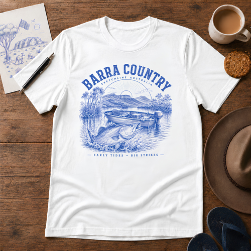 Barra Country ink-sketch T-shirt, product image 2