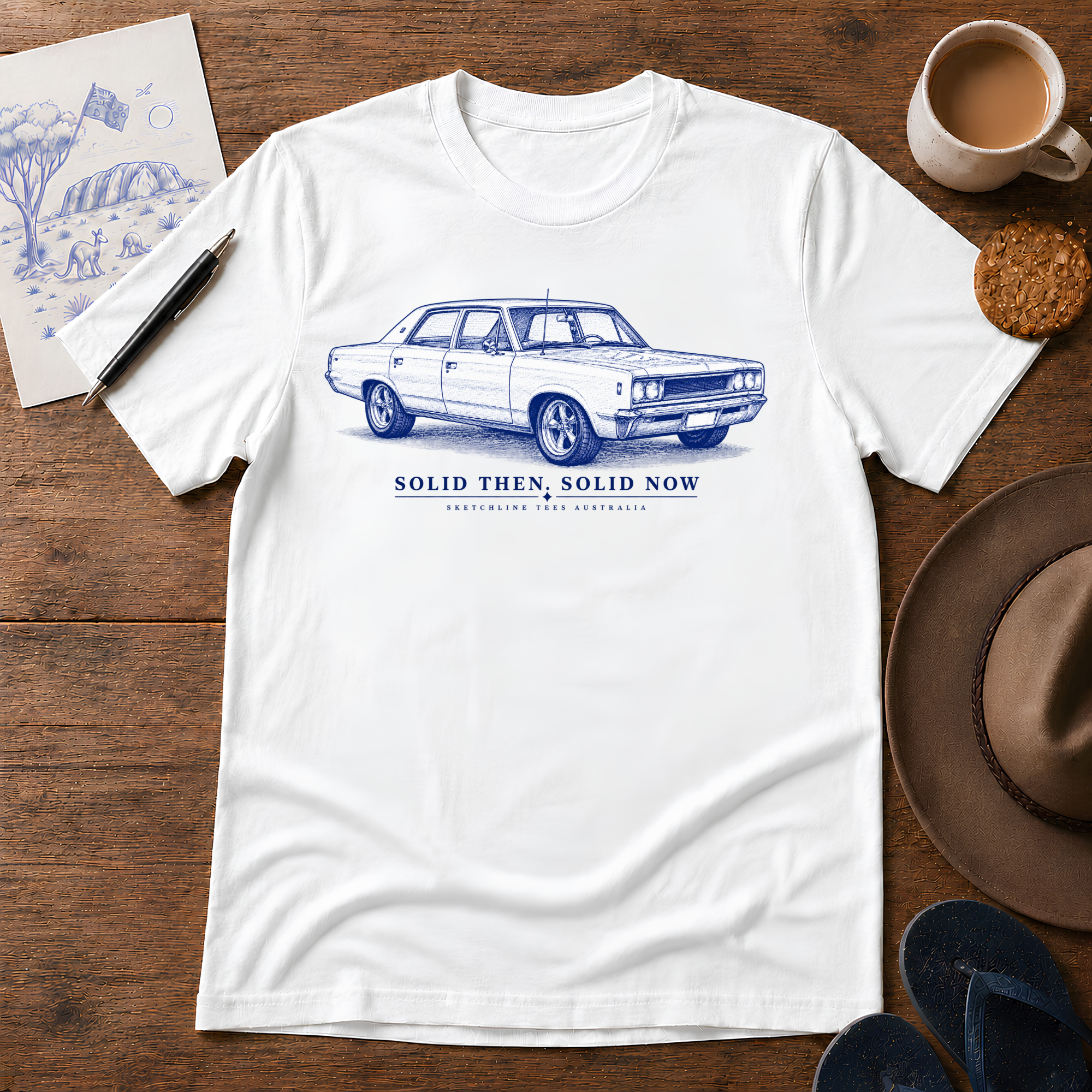 Solid then. Solid now Tee